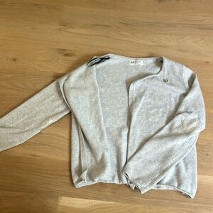 H&M Kids gray cardigan